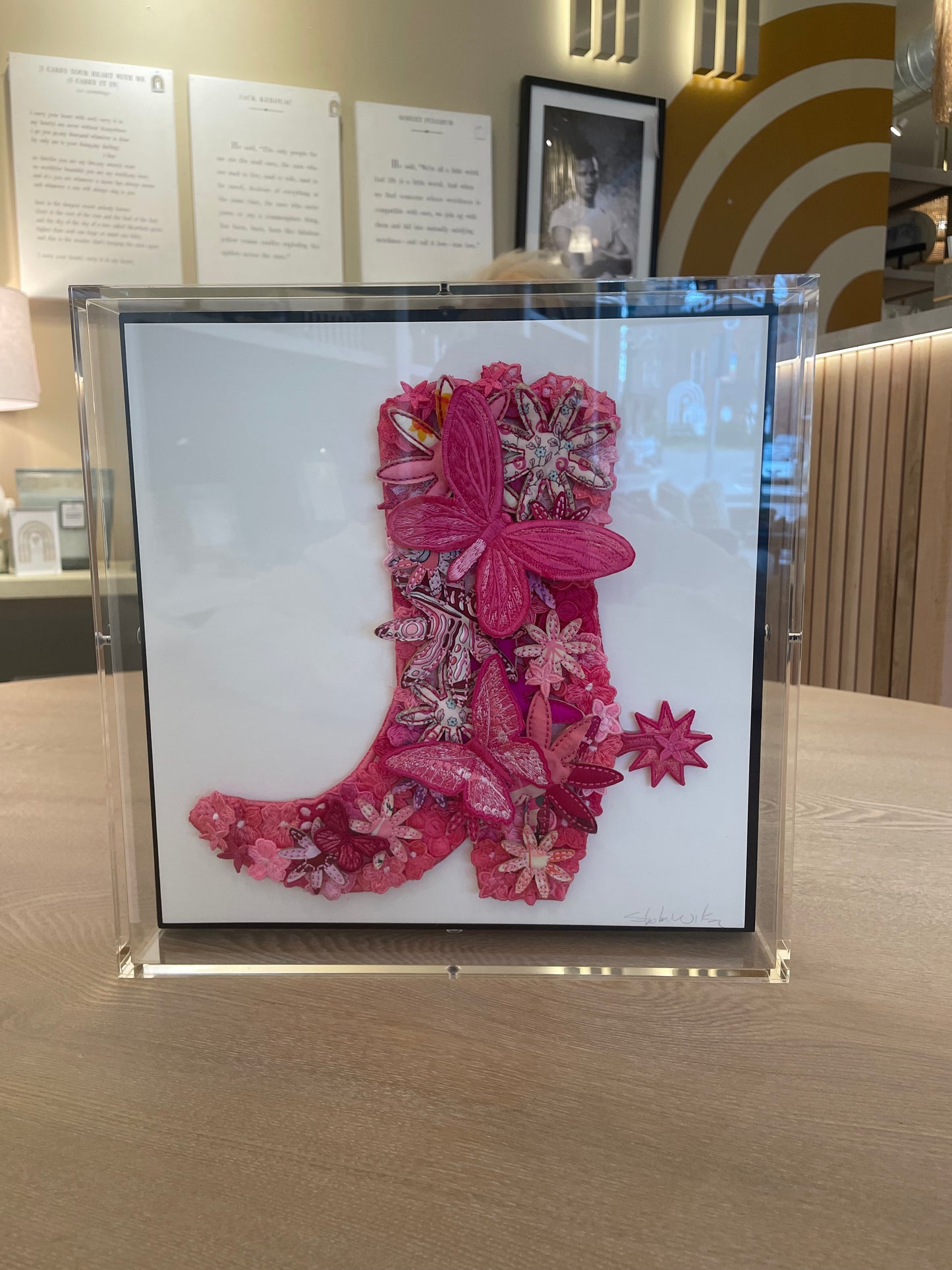 Stephen Wilson Gypsy Boot 12"x12"