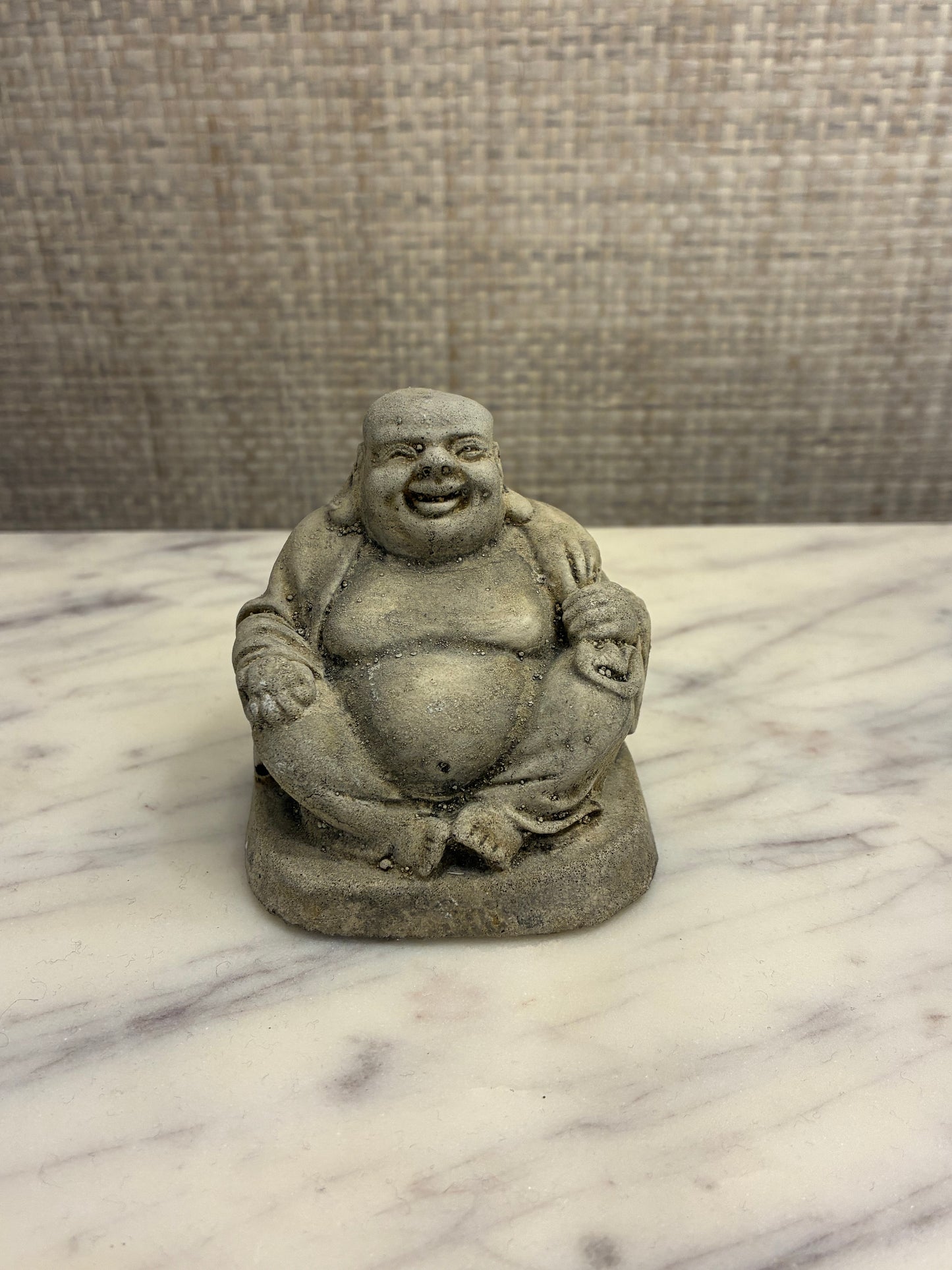 Stone Chubby Buddha