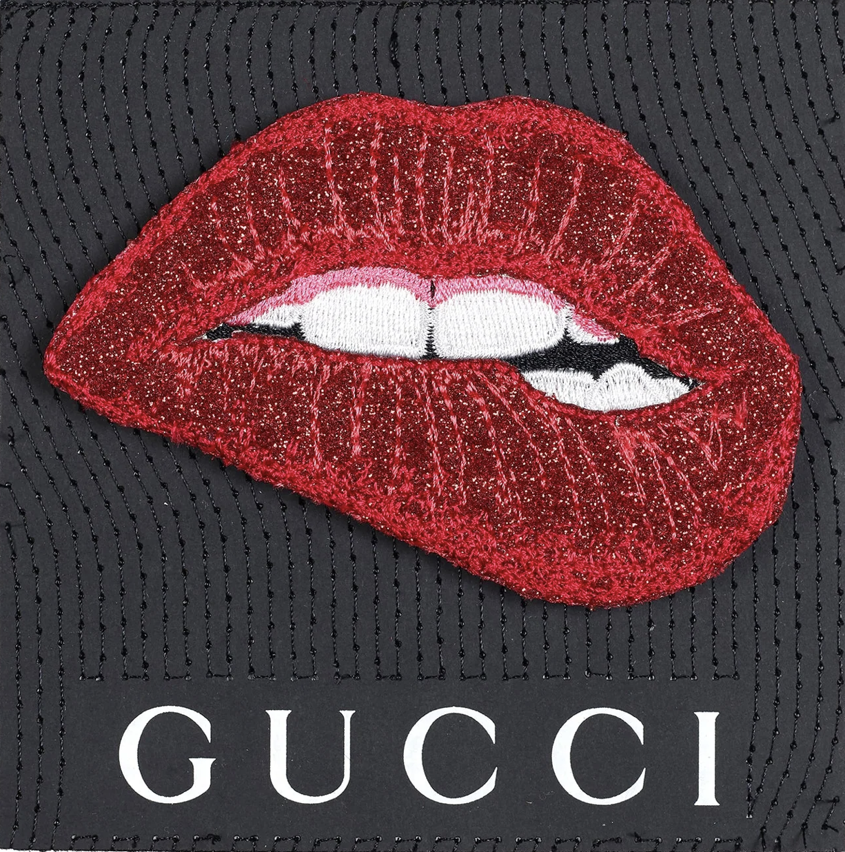 Stephen Wilson Gucci Lips 5"x5"