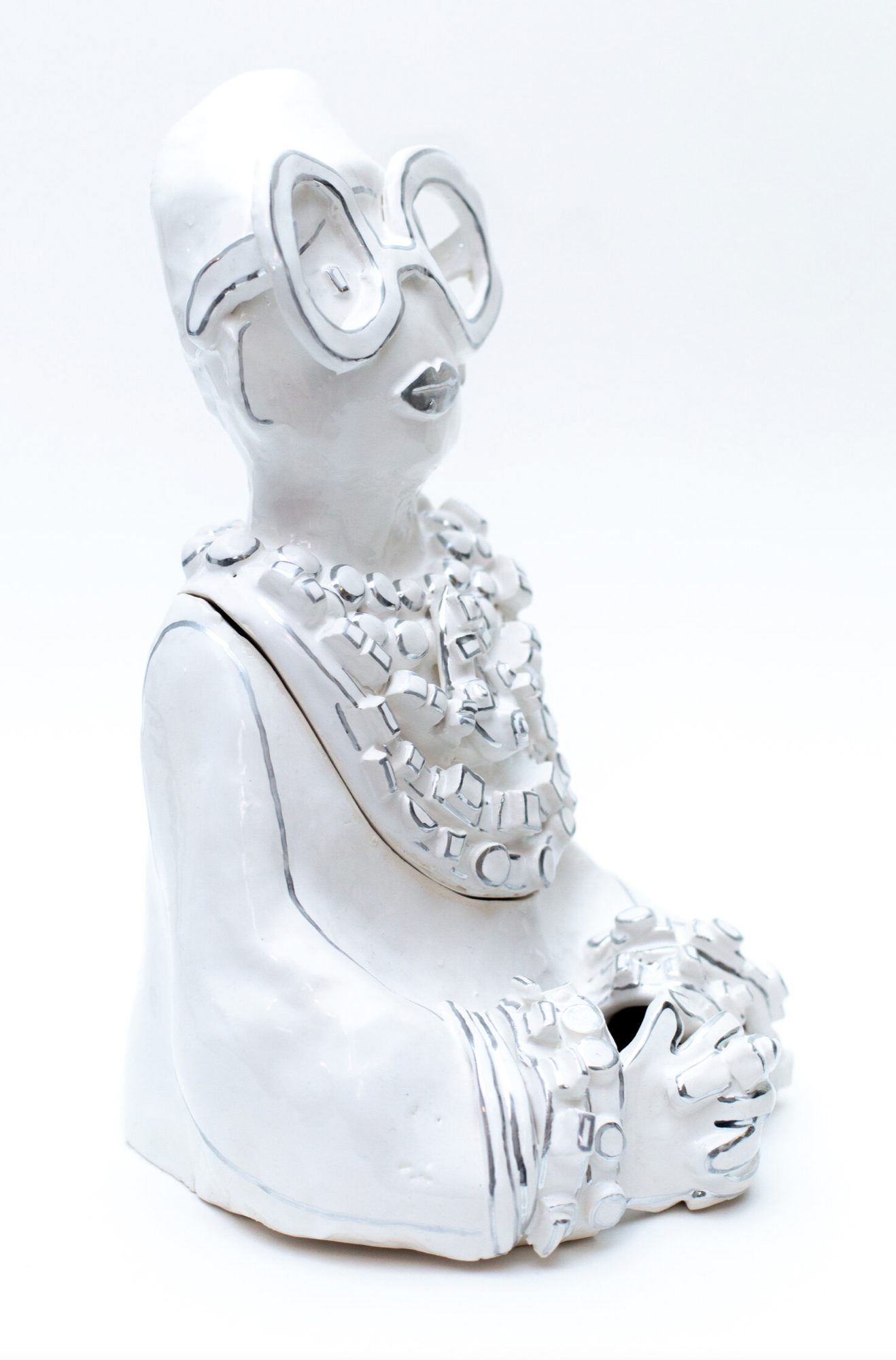 Iris Cookie Jar