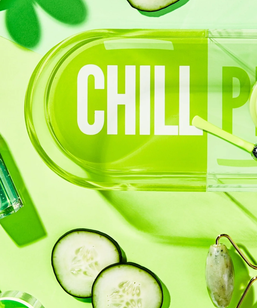 Chill Pill Tray Green