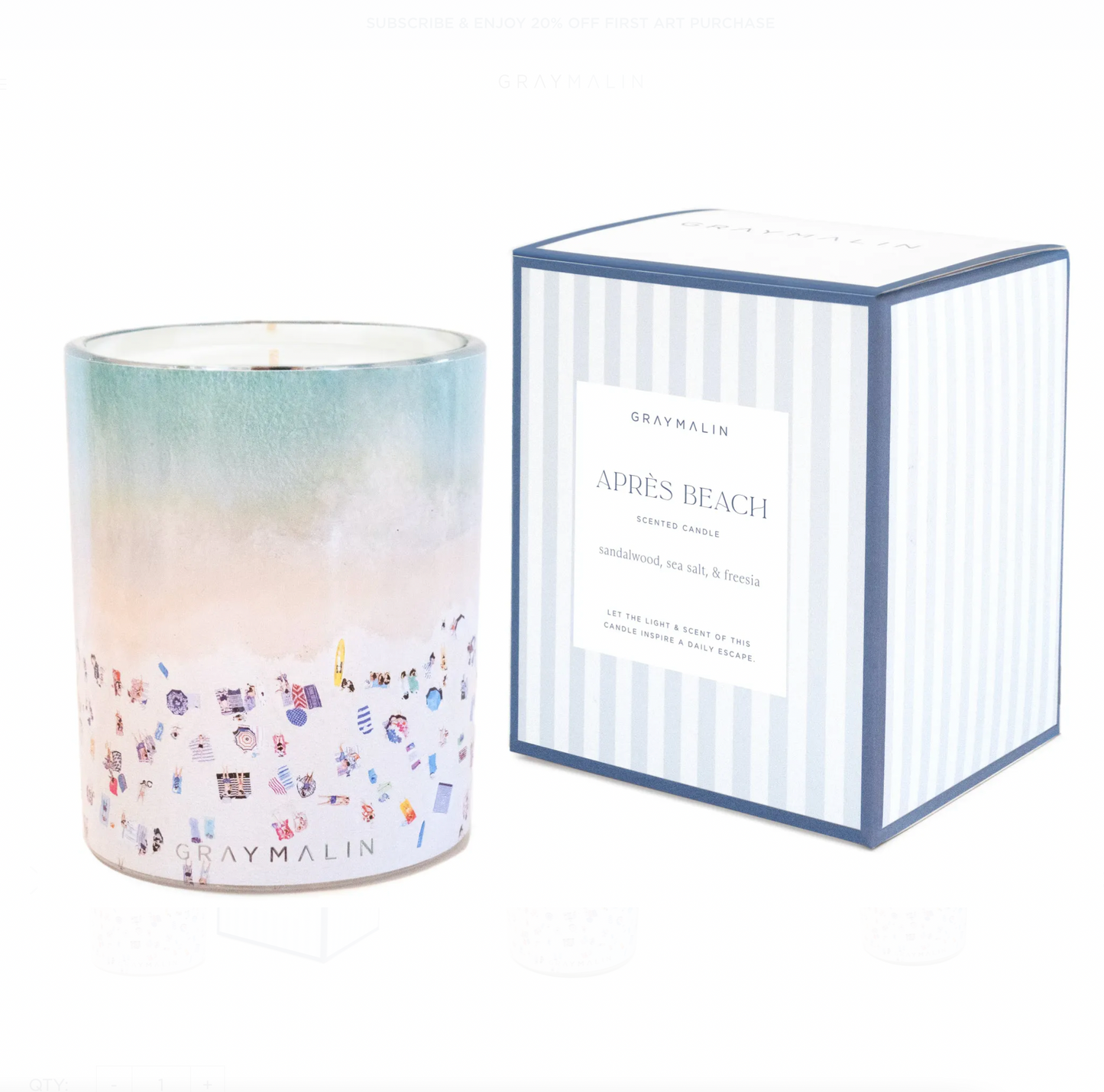Apres Beach Candle
