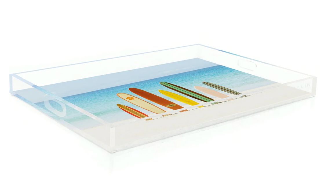 Surfboard Acrylic Tray