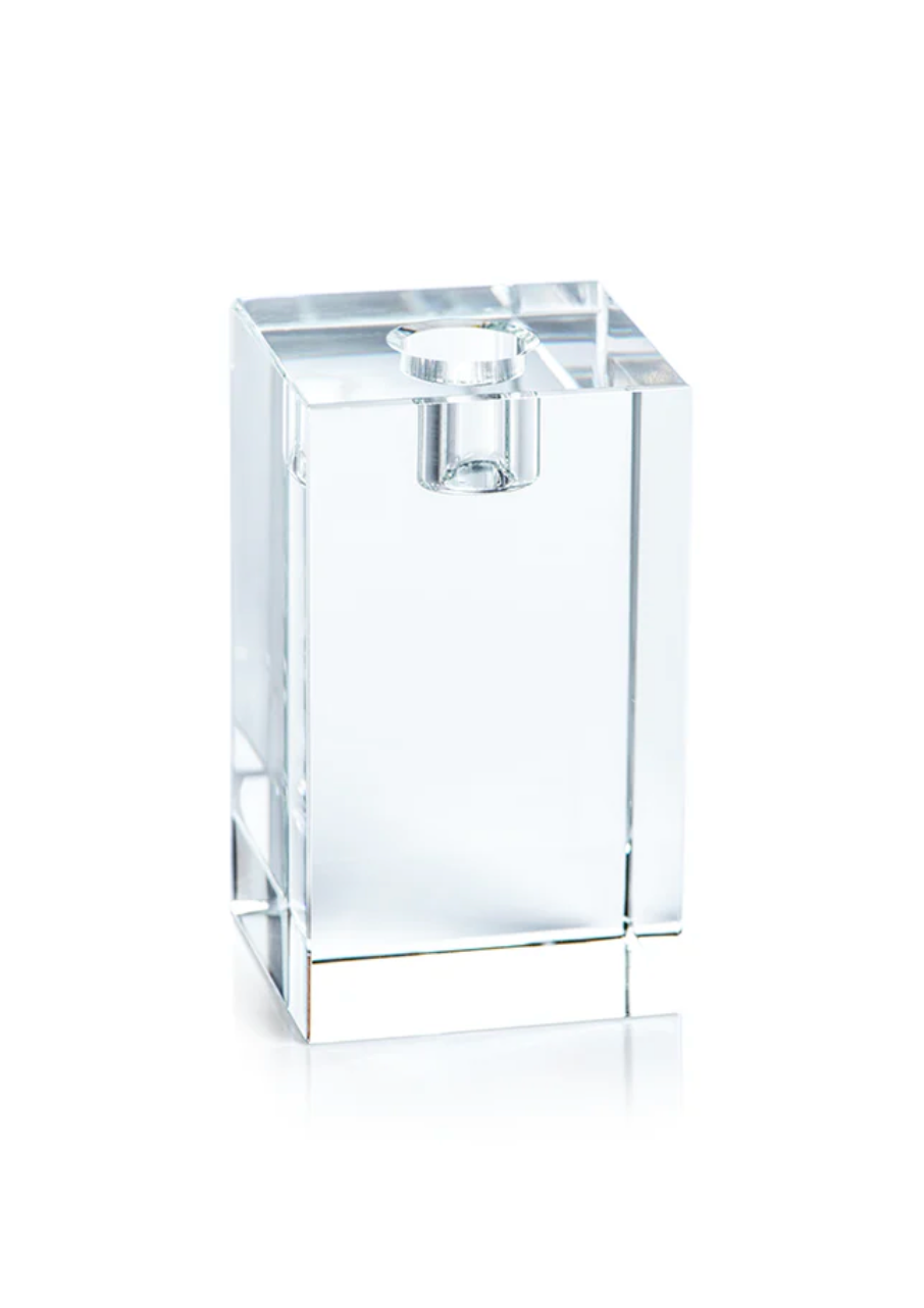 Rectangle Glass Taper Holder