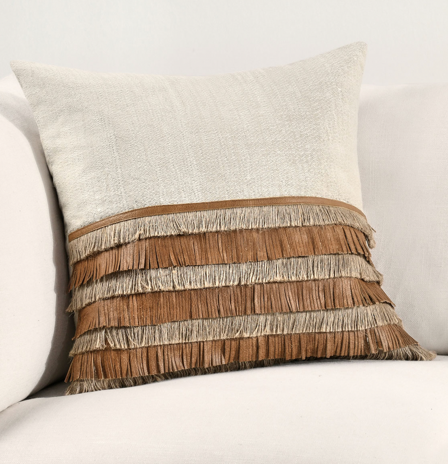 Casa Leather Pillow 20x20