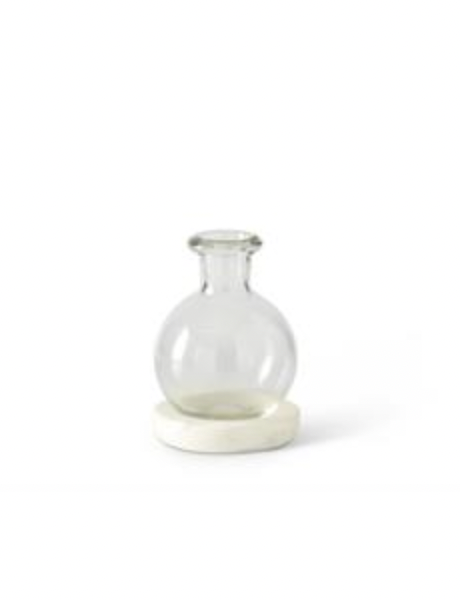 Short Vase on Marble Base