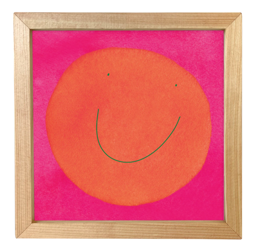 Smile Framed Print