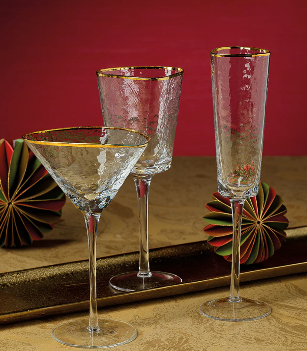 Aperitivo Triangular Wine Glass