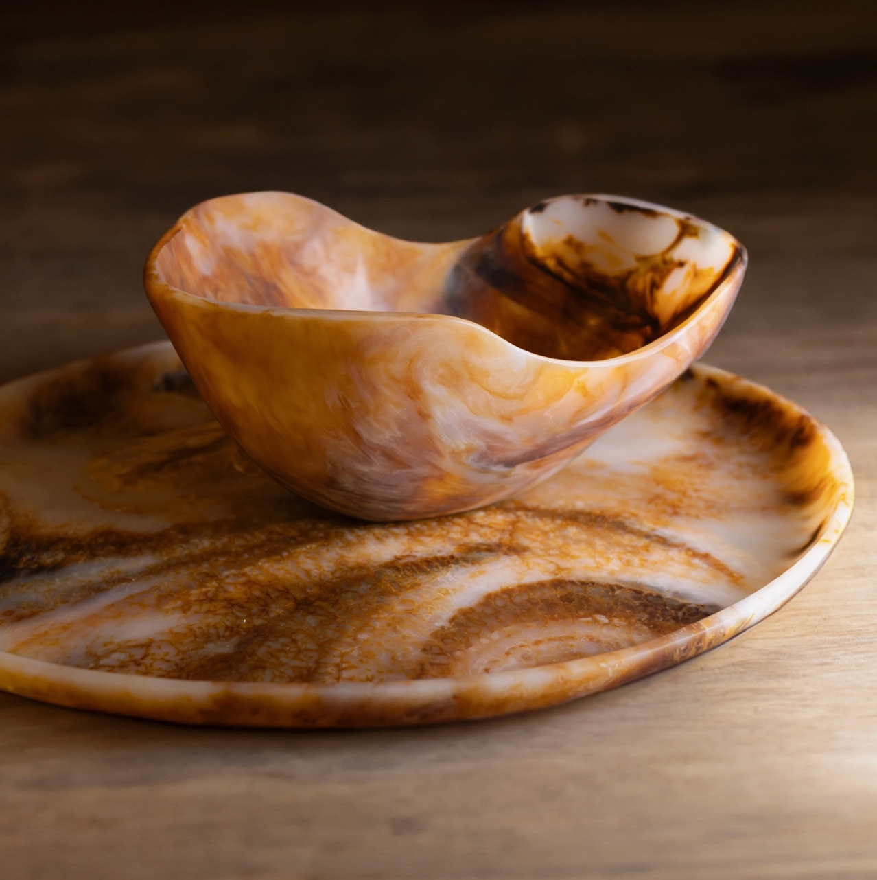Small Tortoiseshell Fruit Bowl