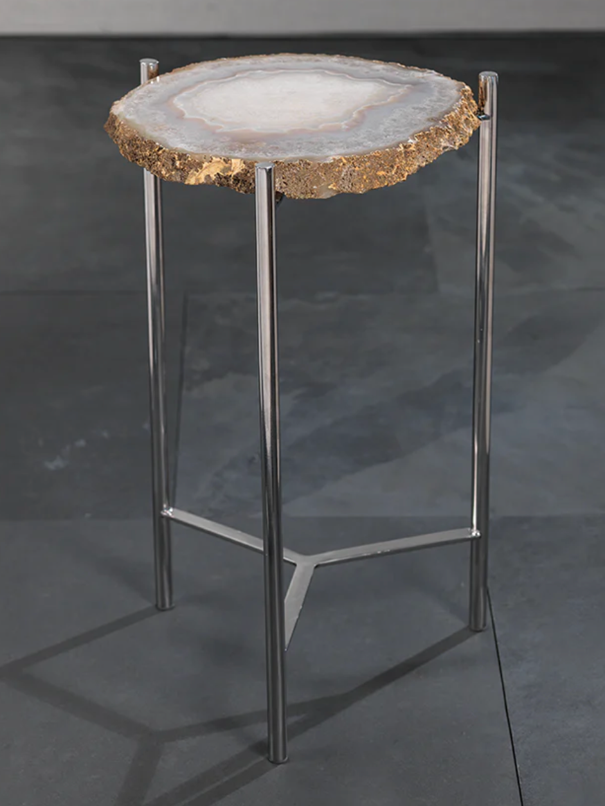 Agate Accent Table