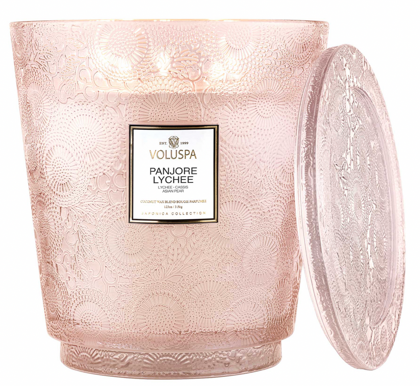Panjore Lychee 5 Wick Hearth Candle