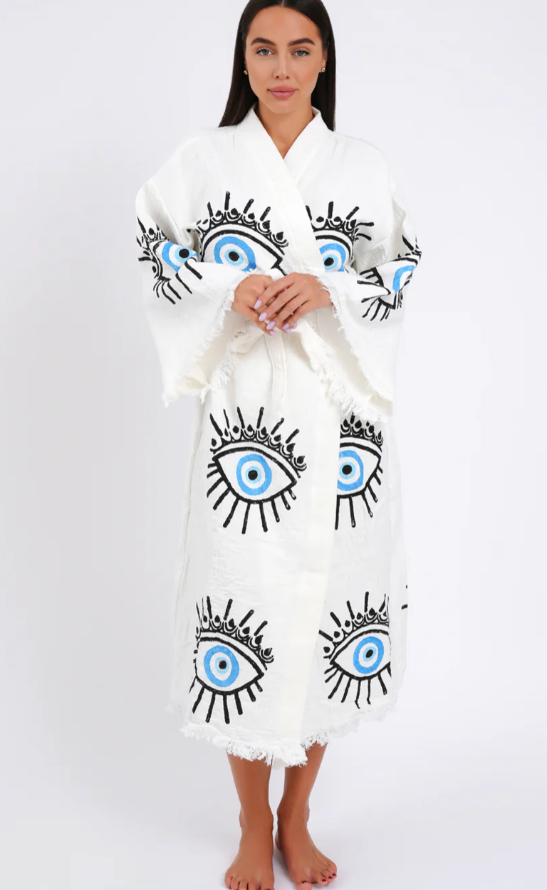 Blue Eye Crown Robe