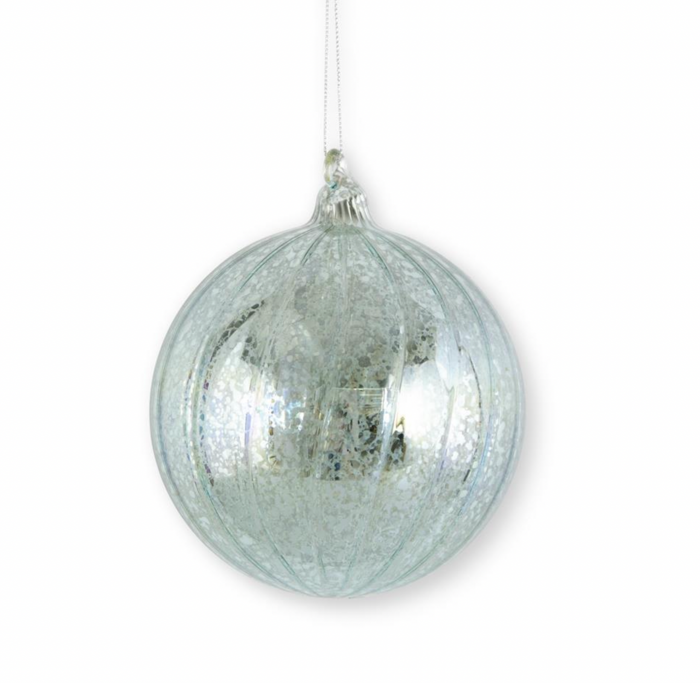 Christmas 5" Blue Mercury Ornament