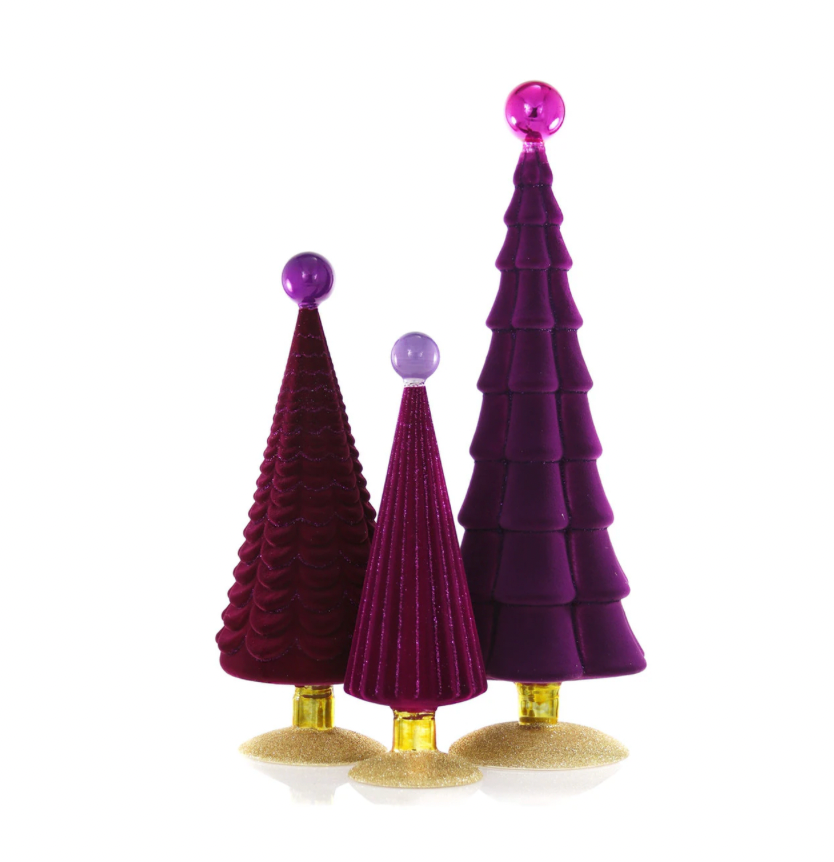 Small Pink Velvet Tree