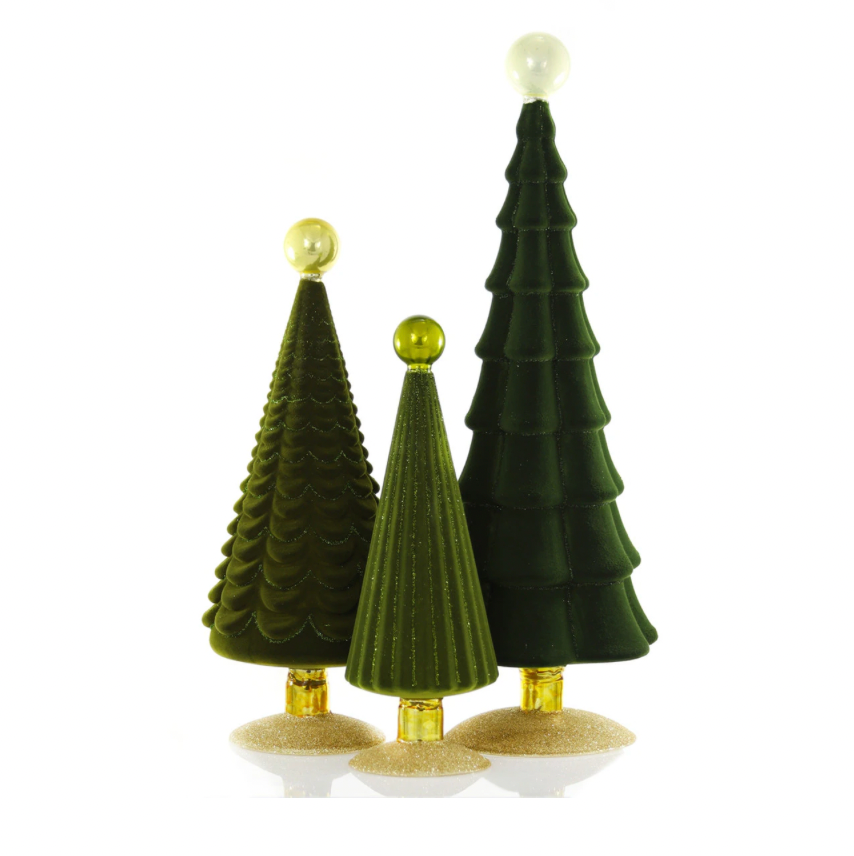Medium Green Velvet Tree