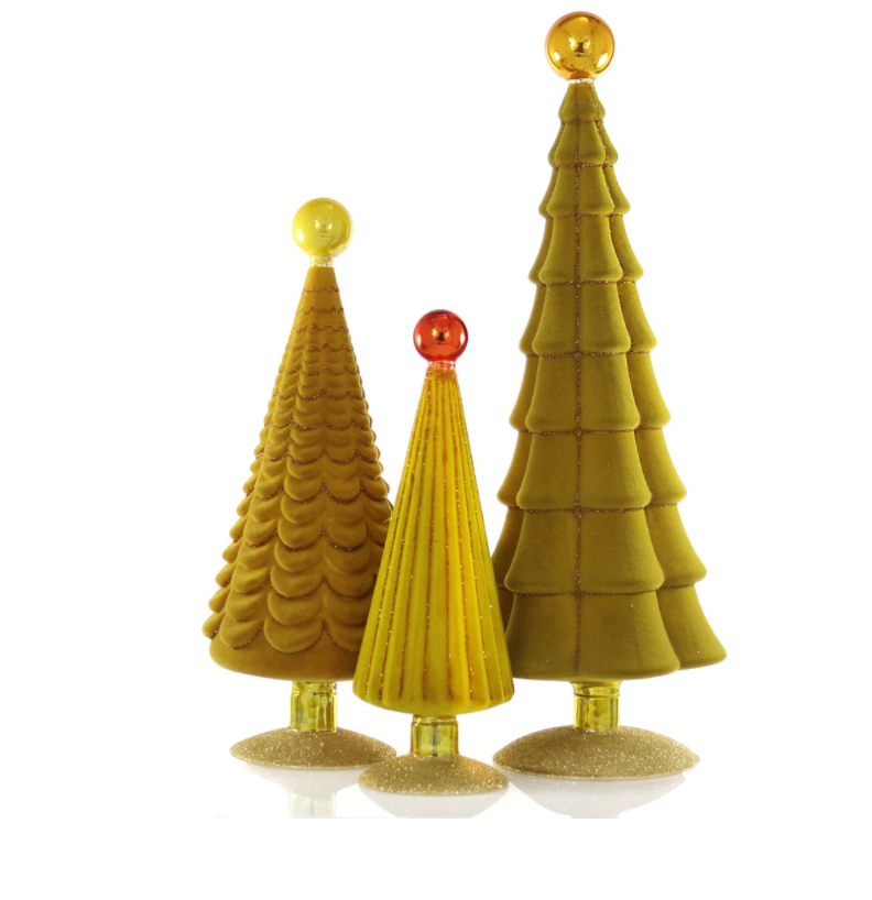 Medium Mustard Velvet Tree