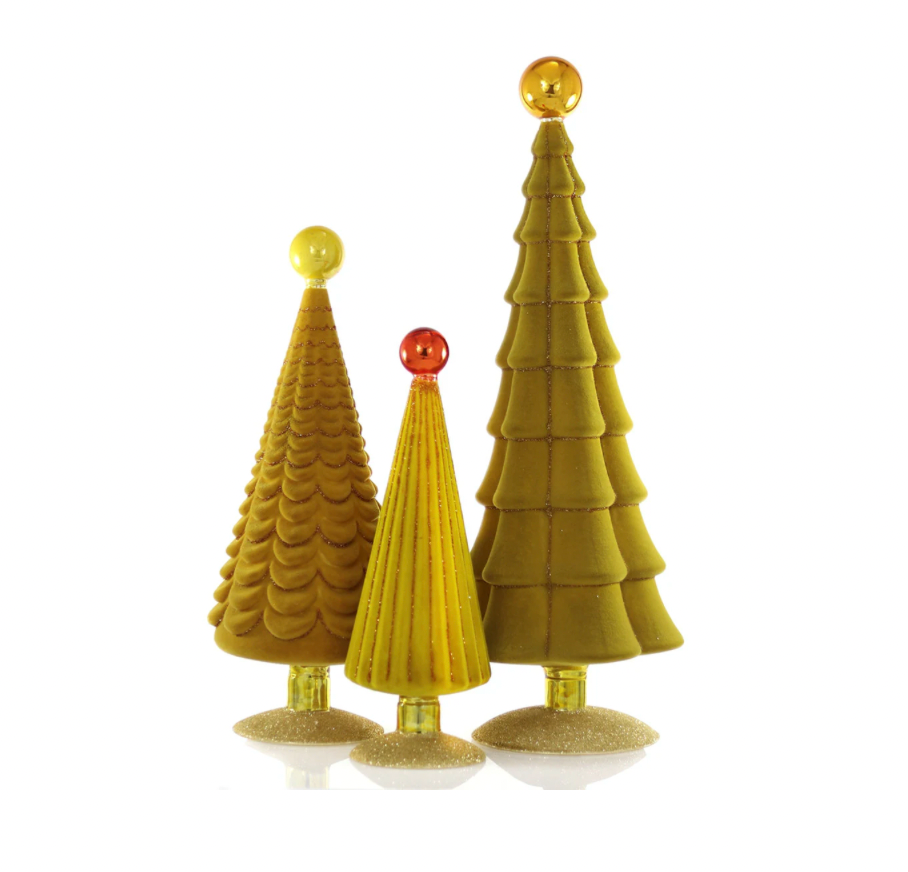 Large Mustard Velvet Tree