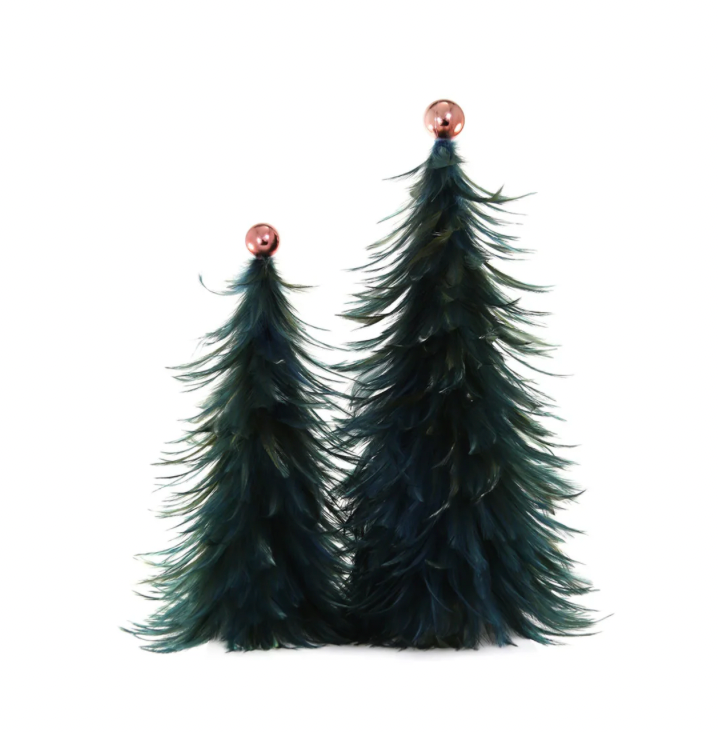 Large Lapis Feather Tree