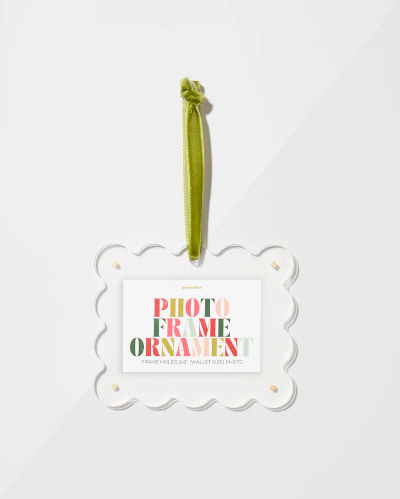 Clear Frame Ornament