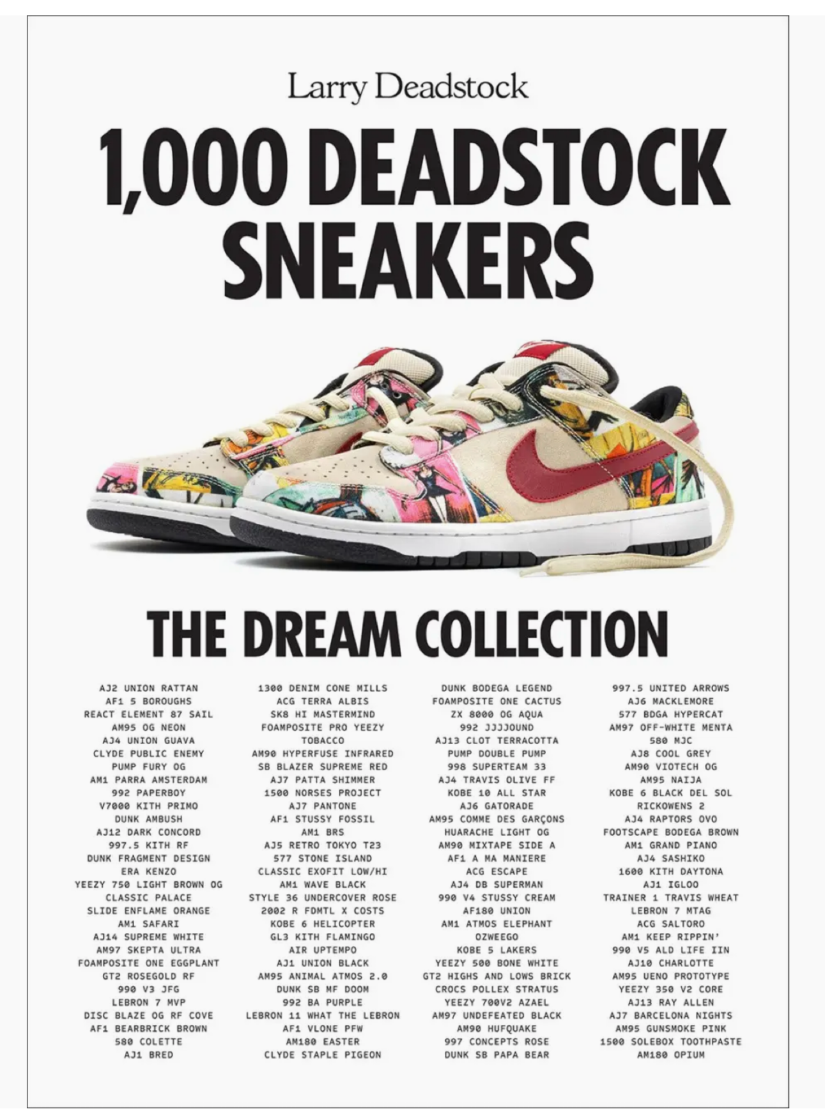 1,000 Deadstock Sneakers