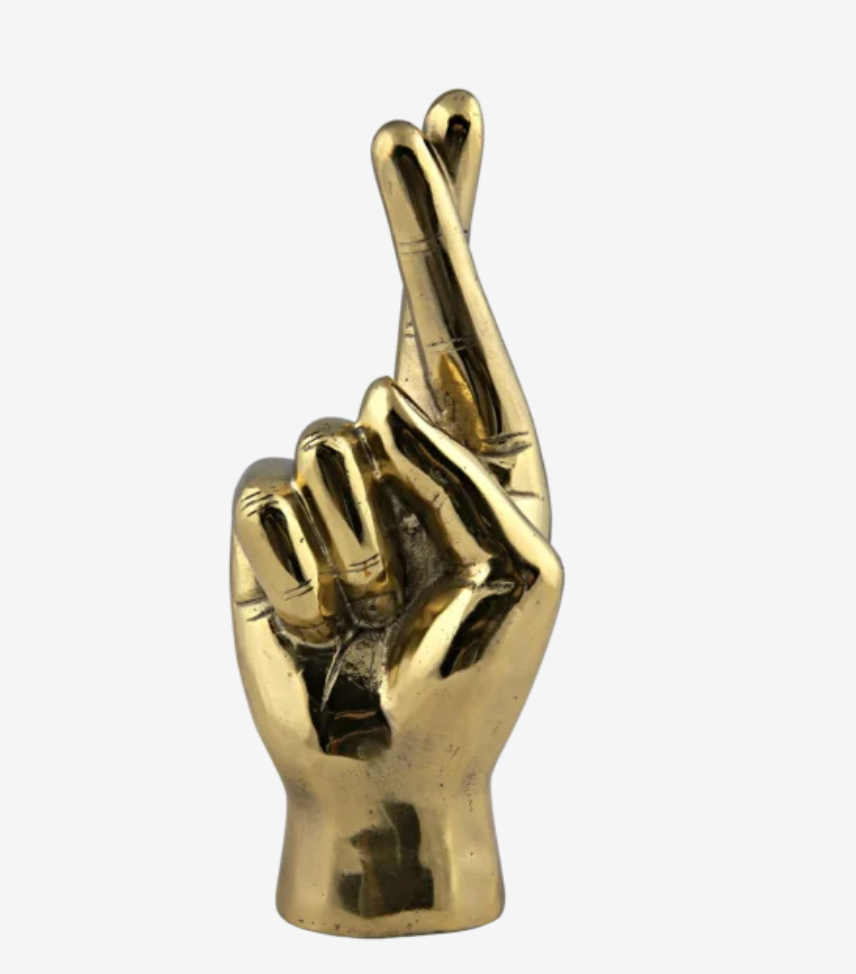 Fingers Crossed Brass