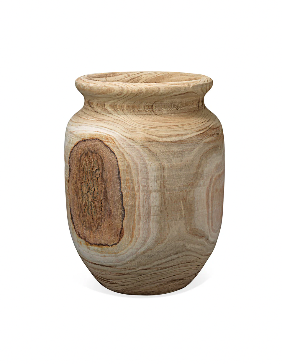 Topanga Wooden Vase