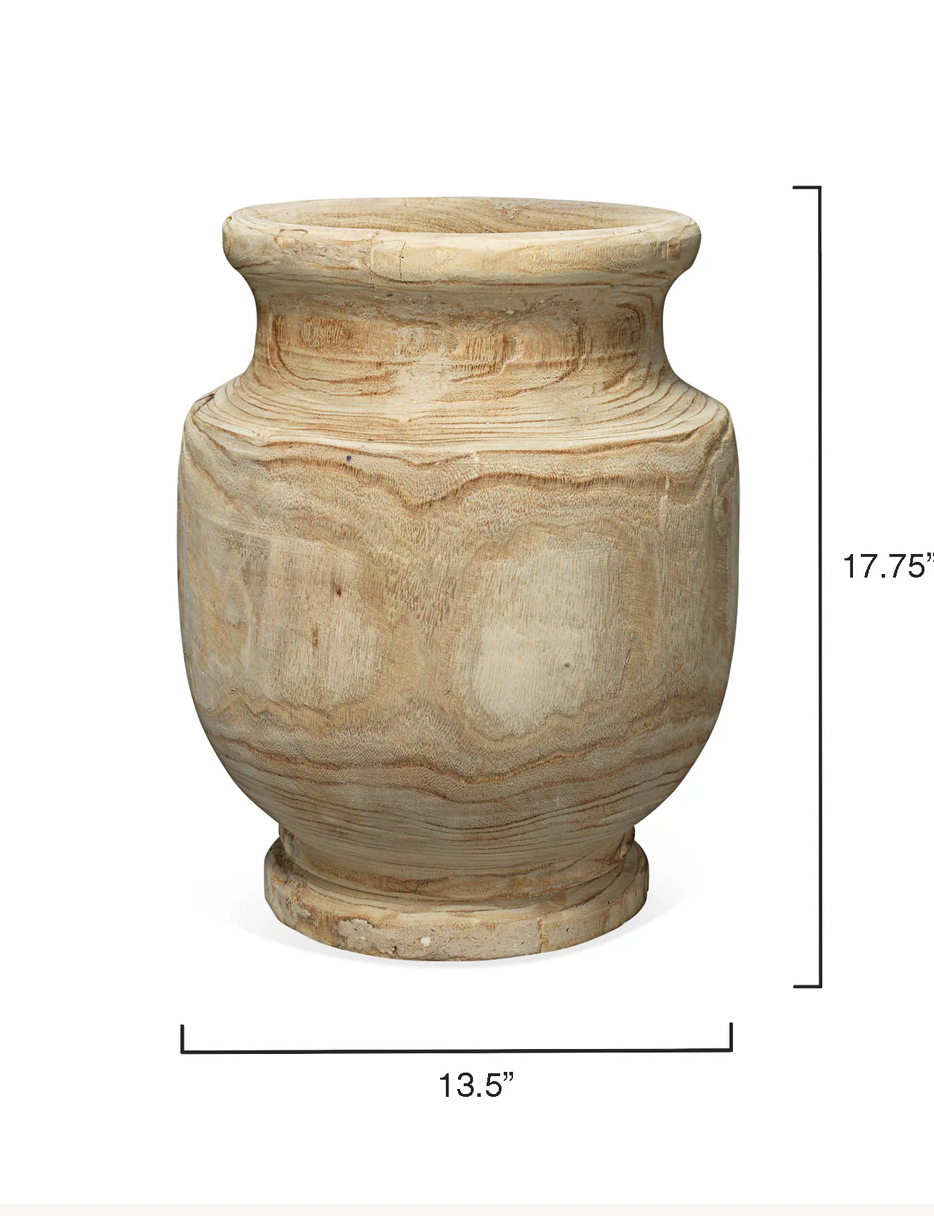 Laguna Wooden Vase