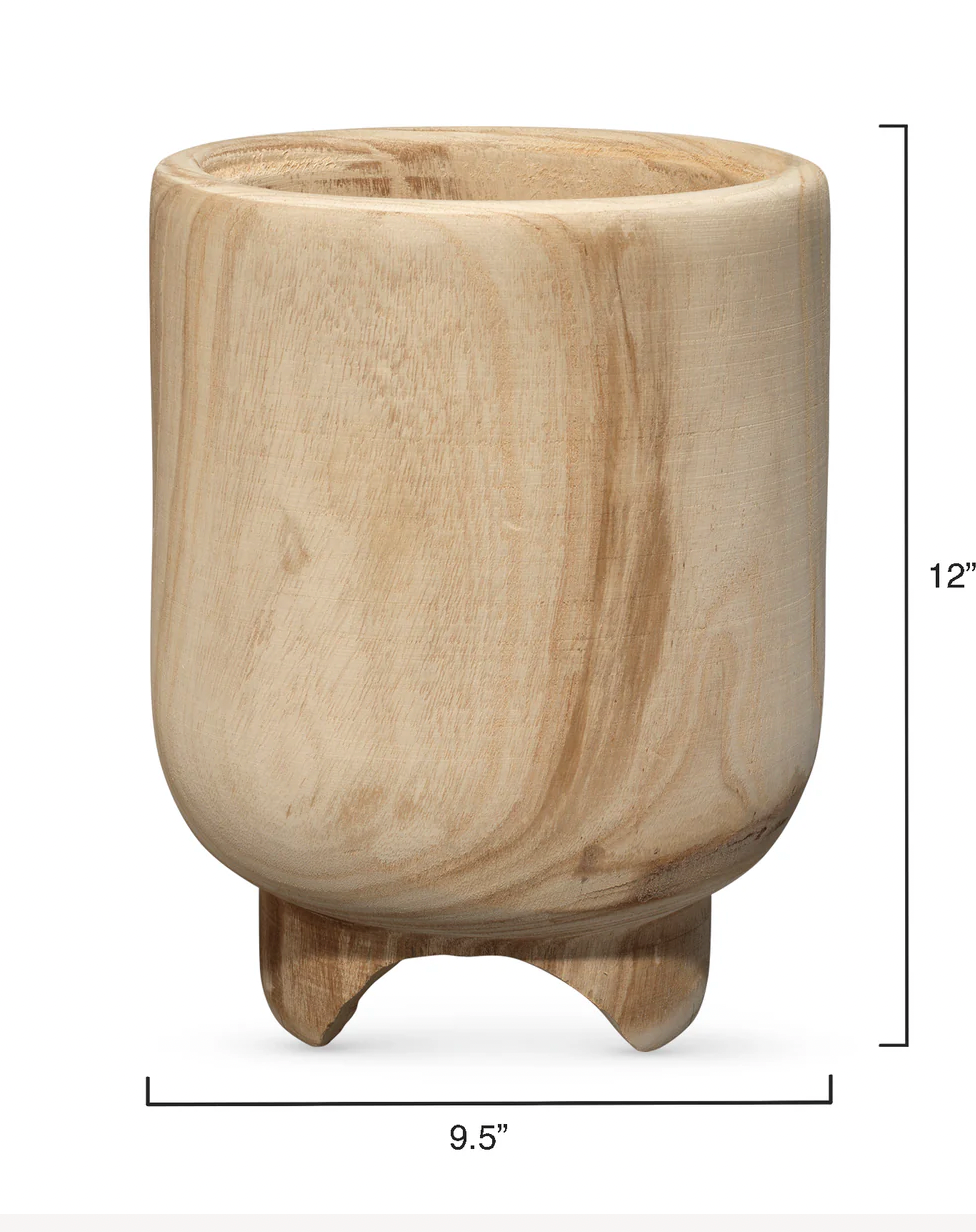 Canyon Wooden Vase