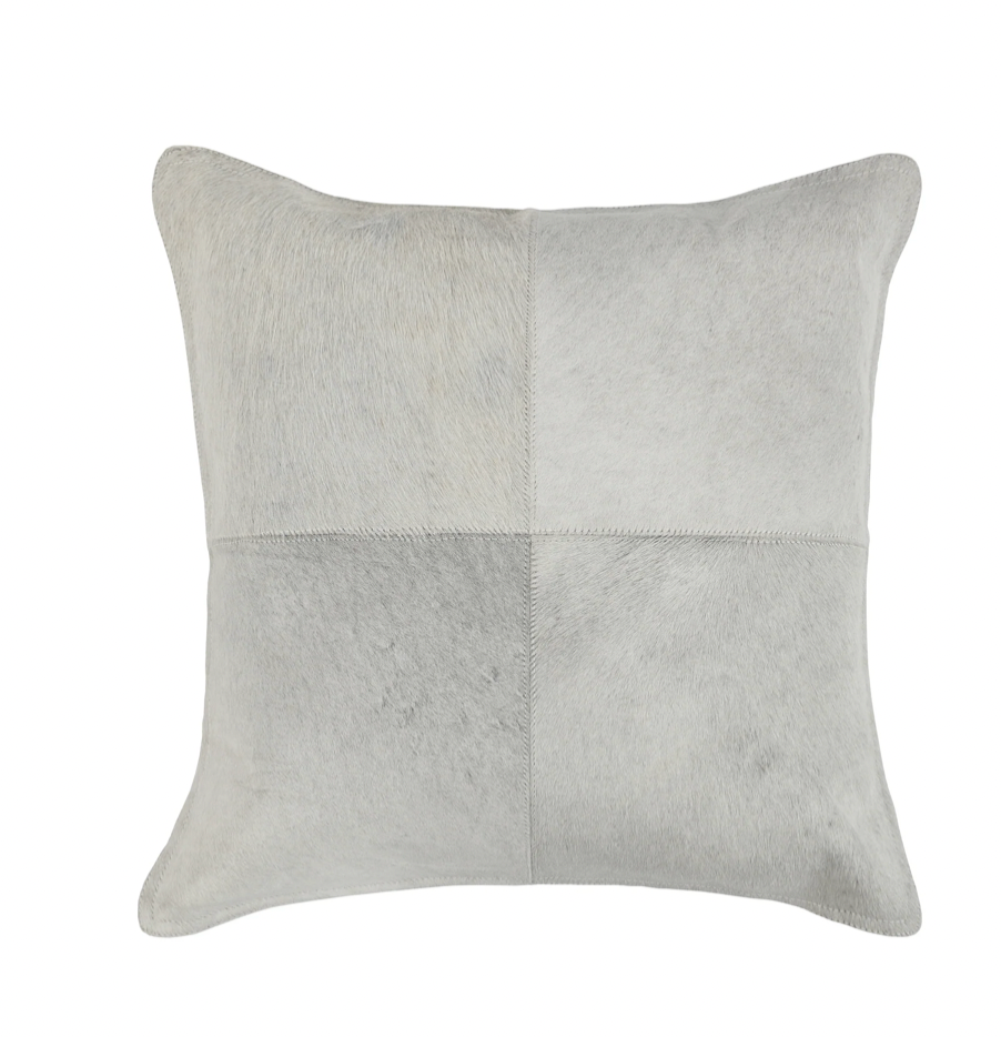 Ivory Hide Pillow 20x20