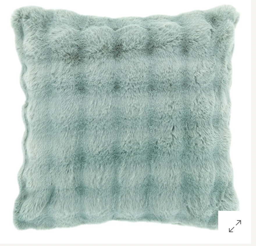 Mineral Fab Faux Pillow