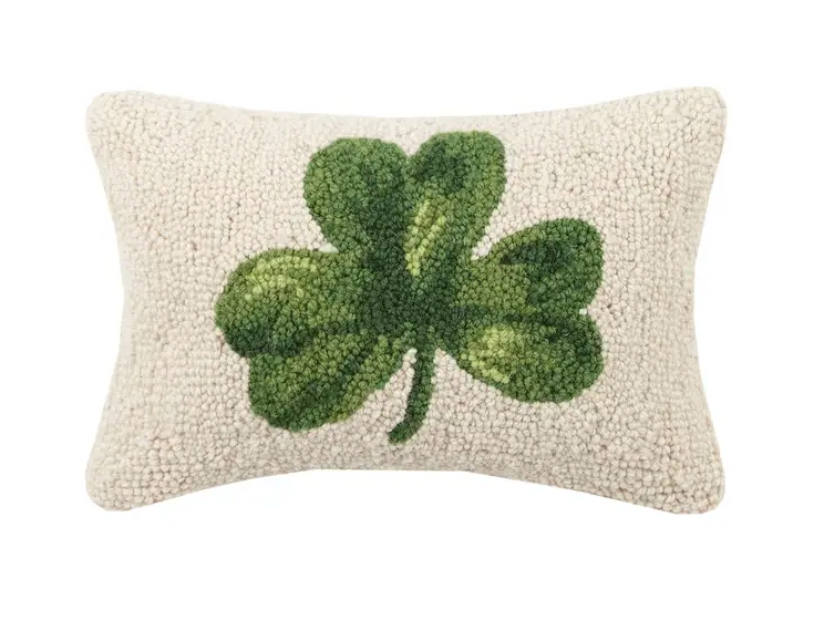 Shamrock Hook Pillow