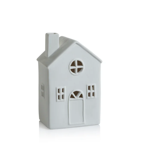 Circle LED Porcelain House