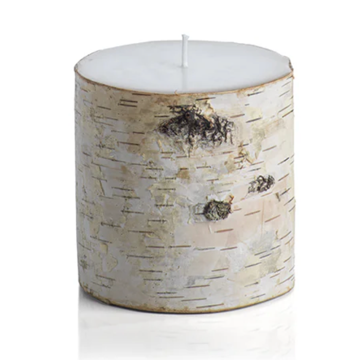 Birchwood Fragrance Free Pillar Candle - Small