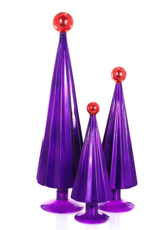 SM- Pleated Tree Violet Rose