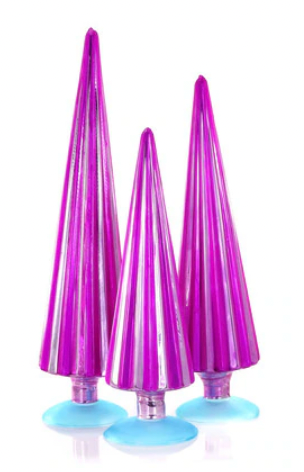 MED Pleated Tree Fuchsia Pink