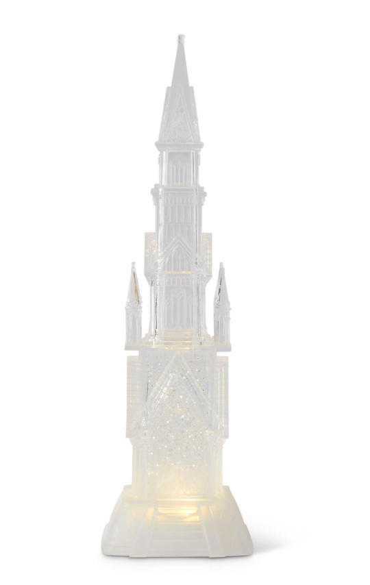 TALL CHURCH SNOW GLOBE