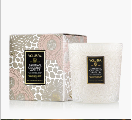 Tahitian Coconut Vanilla Classic Candle