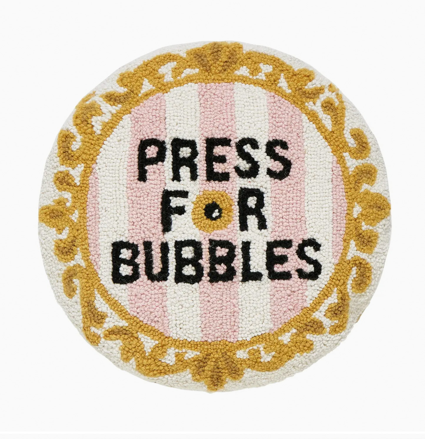 Press For Bubbles Pillow
