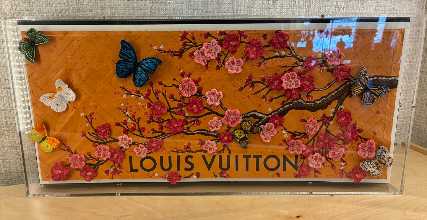 Stephen Wilson, Cherry Blossoms 26" X 12"