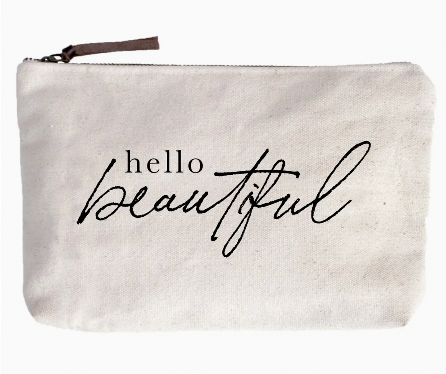 Makeup Pouch, "Hello Beautiful"