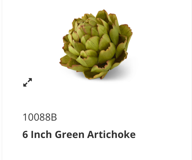 Artichoke, 6 inch