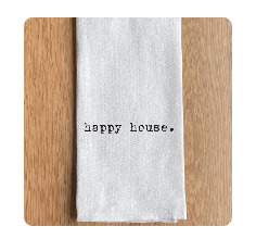Happy House Towel