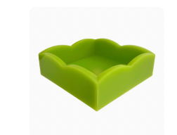 Green Palm Napkin Holder