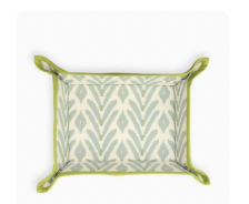 Petite Frond Blue Snap Tray