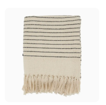 Diamond Fringe Throw