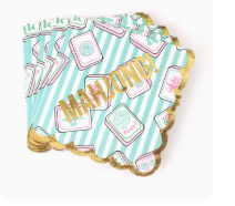 Mahjong Cocktail Napkins