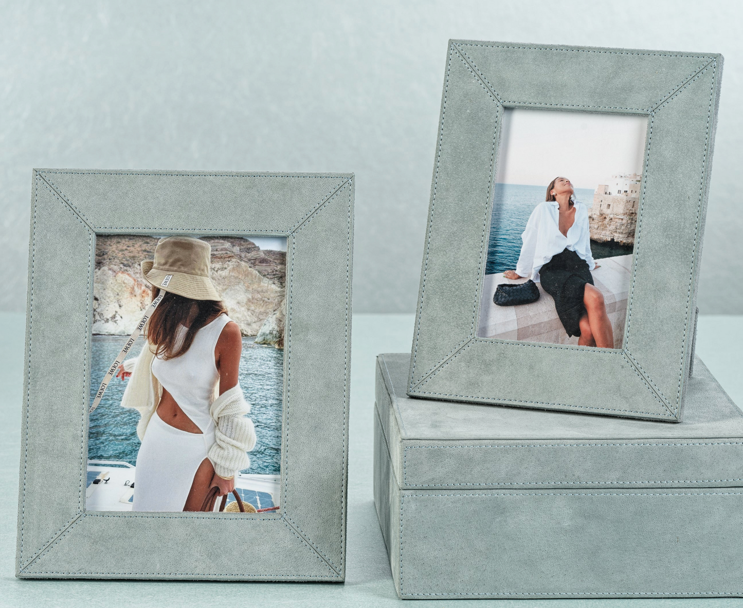 Blue Suede 5x7 Picture Frame