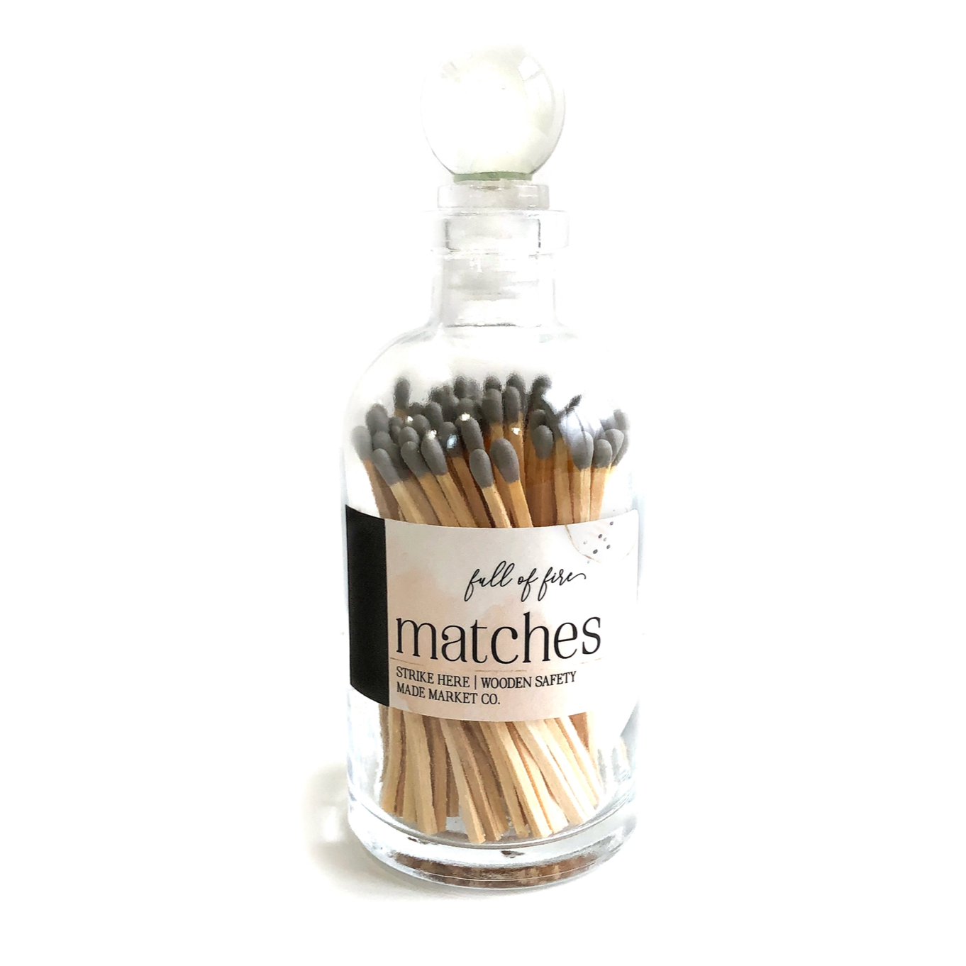 Grey Full of Fire Matches