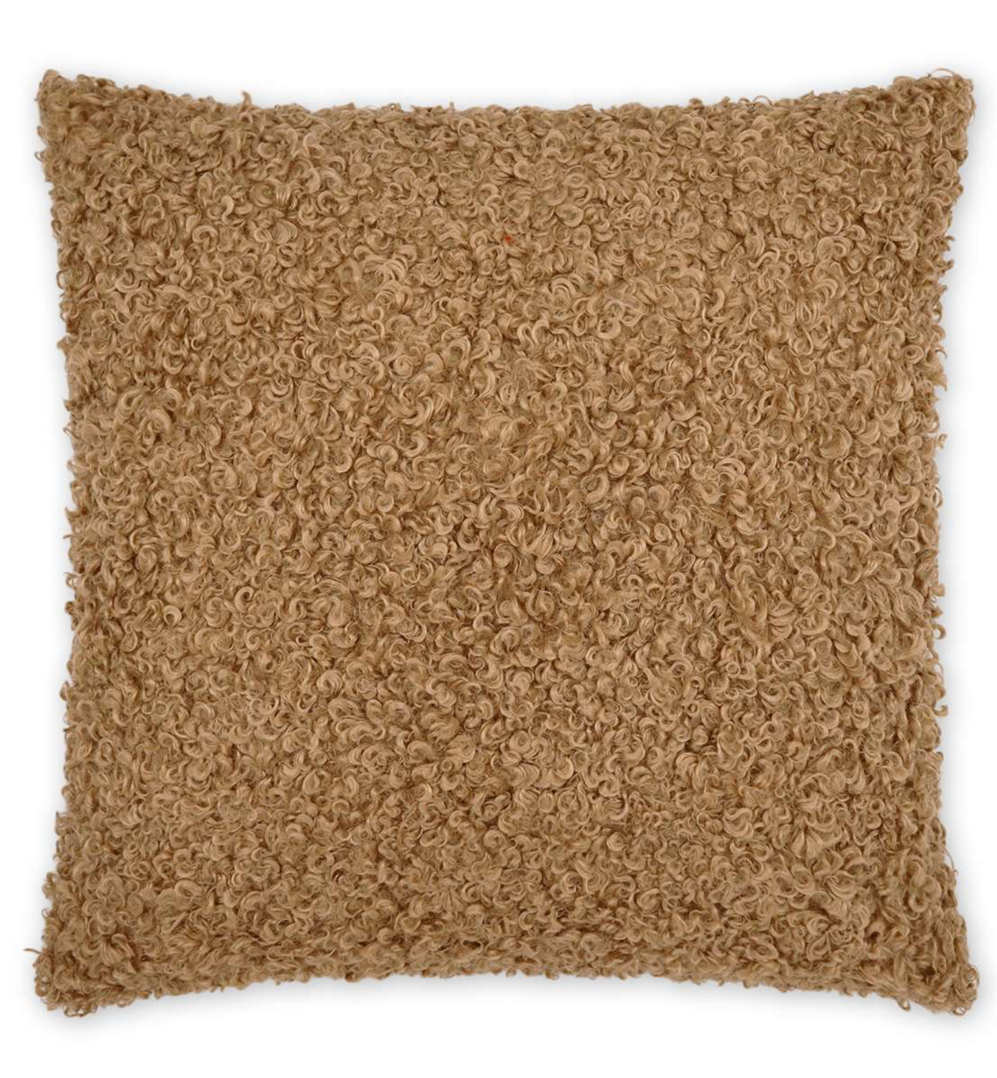 Camel Lambsy Pillow 22x22