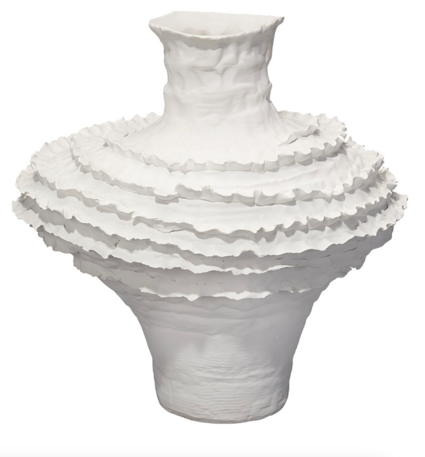Ruffle Vase